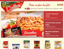 Tablet Screenshot of grupodallas.com.br